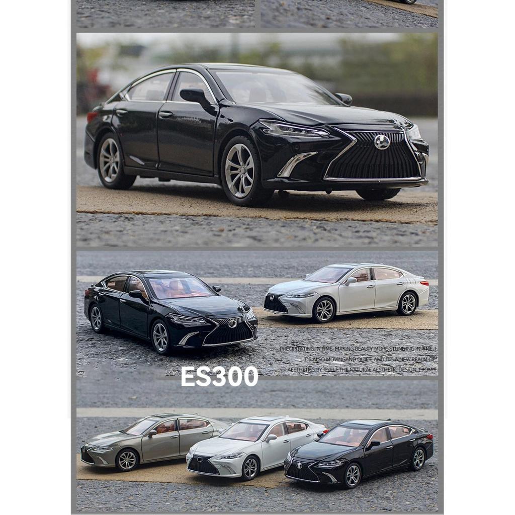 1/24 Lexus ES300 Alloy Car Die-casting Model Sound and Light Car Model Toy Collection Children Gift