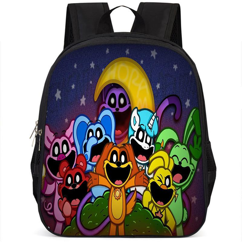 Adorable Catnap Poppy Playtime Backpack For Kids And Students Oxford Fabric