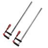 2Pcs Heavy Duty F Clamps Woodworking Bar Clips Quick Slide DIY Hand Tool Kit 80*600mm