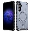For Samsung Galaxy S25+/S24+ Case Compatible with MagSafe Four Corner Airbags PC+TPU Phone Cover