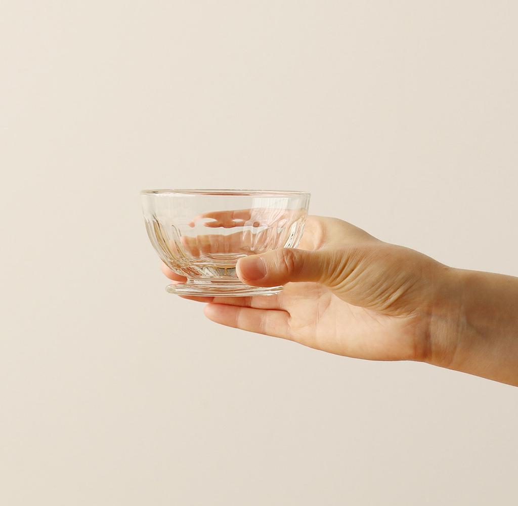 ADERIA La Rochelle Tumbler, 9cm X 5.5cm, 130ml Mini Glass, Set of 6, H-3955