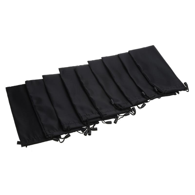 10Pieces Soft Cloth Dustproof Sunglasses Bag Microfiber Dust Storage Pouch Glasses Carry Bag Portable Eyewears Pouch
