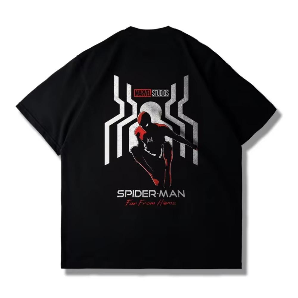 T-Shirt For Men Spider-Man 3 Heroes 100% Cotton Joint Name Black And White Men Women Cotton Short Sleeve T-Shirt Unisex