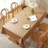 High end countryside style hotel wedding tablecloth Non washable household  tables mat Printed design rectangular desk cover