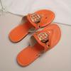 Women's Buckle Decor Flip Flops, Fashion Summer Beach Flat Slide Shoes, Casual Outdoor Slide Sandals