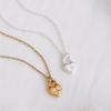 Stainless Steel Valentine'S Day Mother'S Day Love Lock Necklace Furnace Vacuum Plating 18K Gold Color Retention