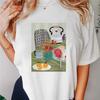Short Sleeved Women's Printed Pattern Fashionable Beach Travel Print New Summer O-Neck Casual Top Style Fun Basic T-Shirt