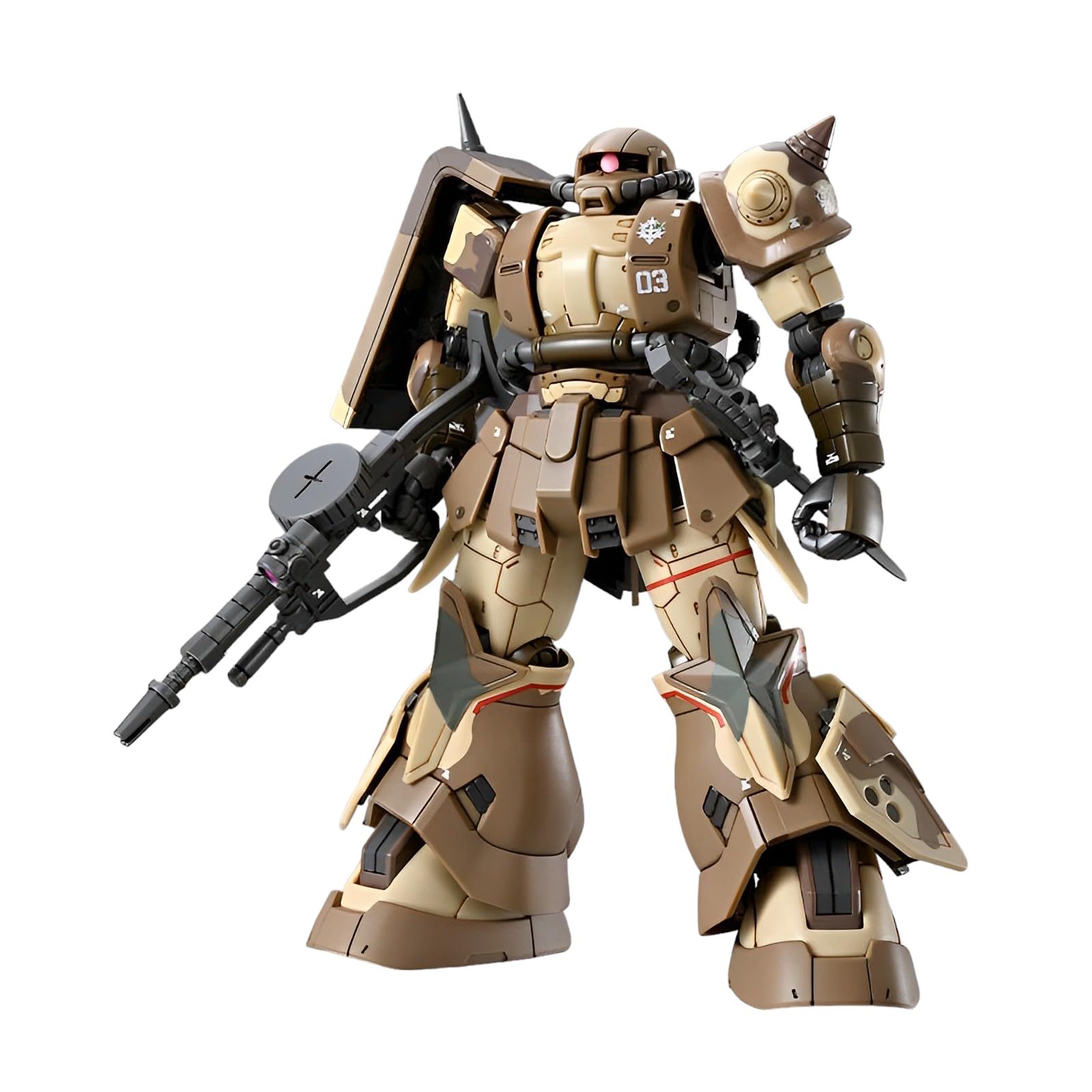 

HG Cucuruz Doan s Island High Mobility Zaku Ground Type (Sanho Custom) 1/144 Scale Pre-Colored Plastic Model