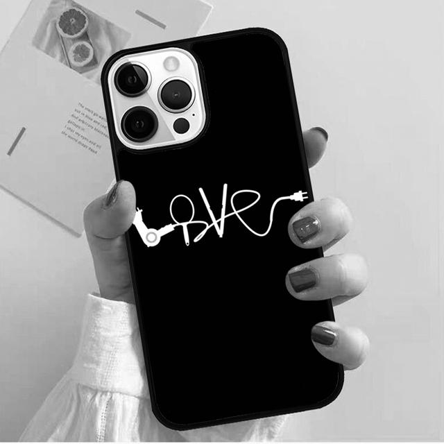 Hair Stylist Scissors Phone Case Back Cover For iPhone 17 Air 16 15 14 Plus 11 Pro Max 13 Pro Max 12 Max Coque