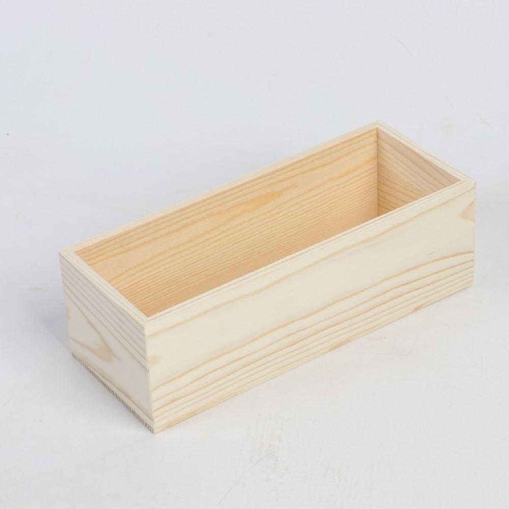 Portable Square Wooden Box Decorative DIY Wooden Storage Container Paintable Small Mini Sundries Jewelry Boxes Gifts