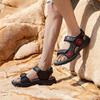 38-46 Summer Men's Leather Outdoor  Sport Sandals  Casual Non-Slip Beach Sandals