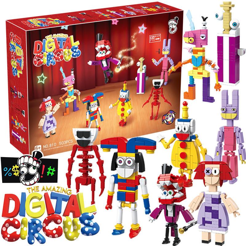 Exciting New Jax Animation Circus Building Blocks Toy Set For Kids With 400 To 800 Pieces