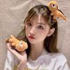 Washing Face Hair Accessories Women Plush Shark Fish Cartoon Hair Hoop Hairband Dinosaur Headbands