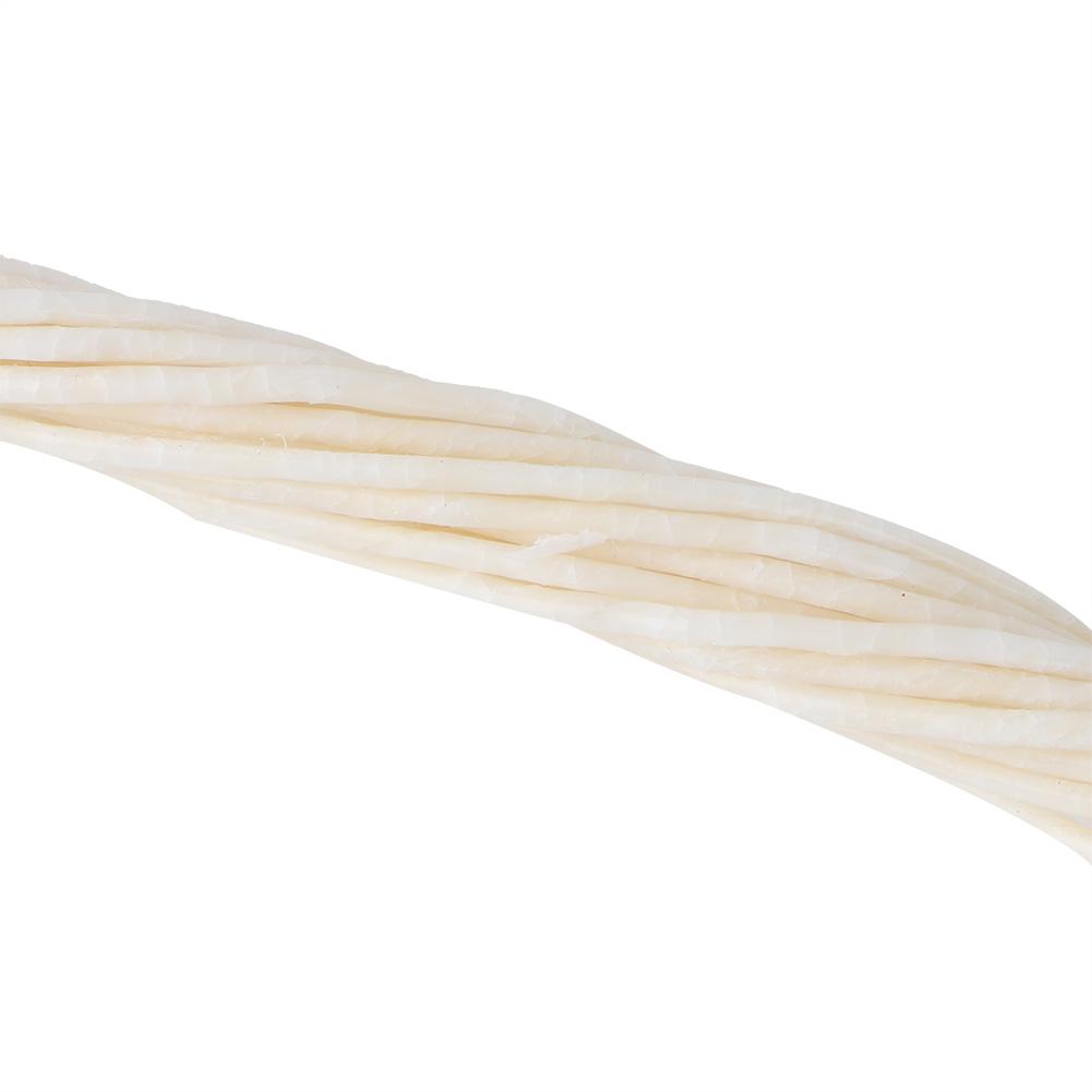 100 buc Fitil de lumânare ecologic, fabricat manual, cu fum redus (30cm)