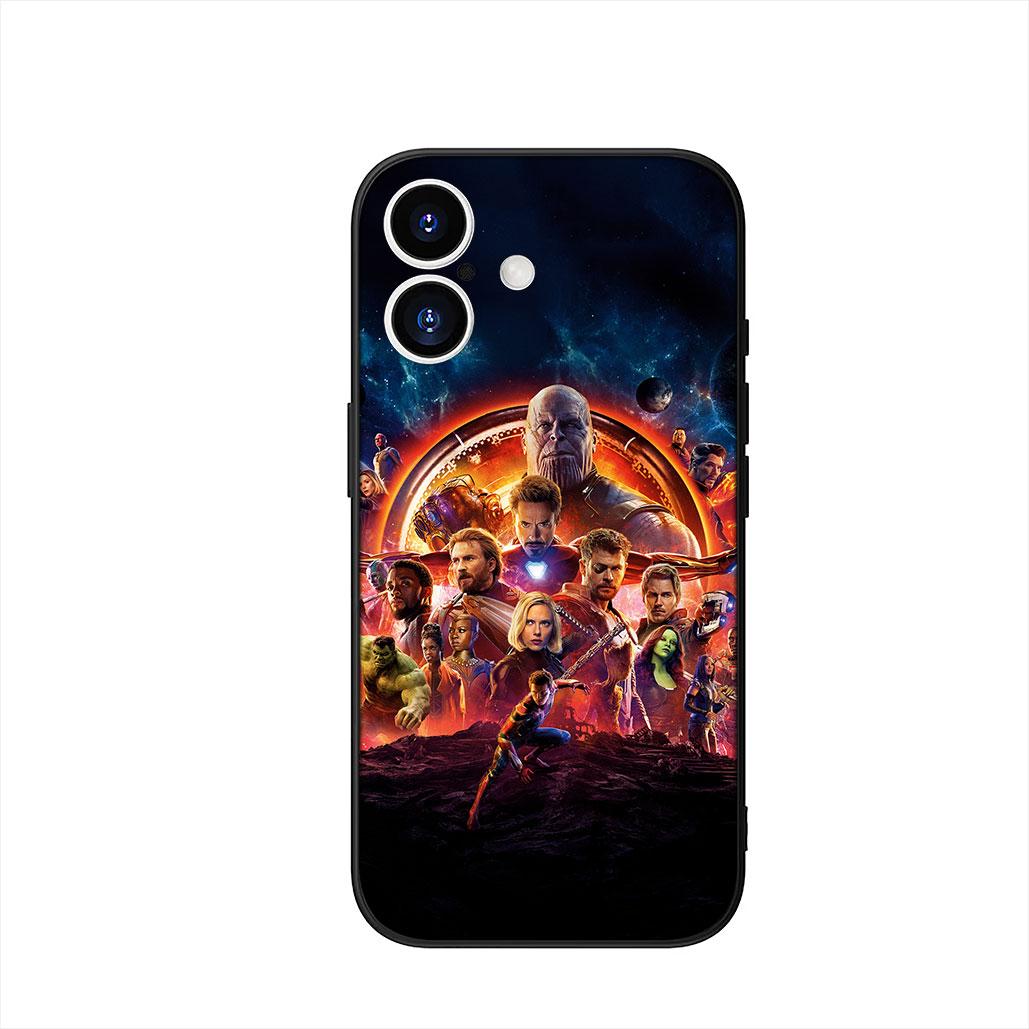 

Spiderman Marvel Spider Iron Man Phone Cover Case for Xiaomi Redmi 15C 15 A4 A5 9A 9T 10A 10C 9C NFC 14C Note 11 9 10 Pro 8T Redmi 9