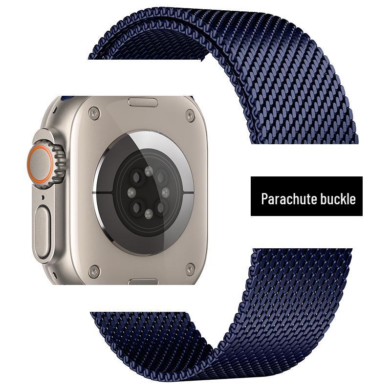 Original Milanese Steel Strap for Apple Watch Ultra2, iWatch10