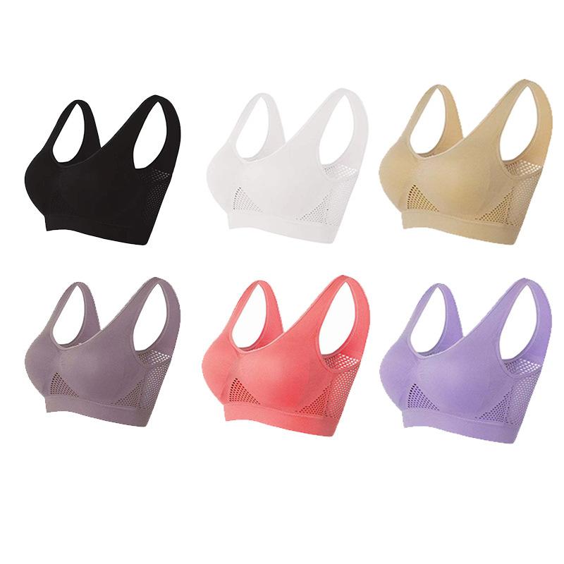 Reggiseno Sportivo Senza Ferretto - Top Per Fitness, Yoga E Palestra, Taglie Forti, Comfortevole E Supportivo - Foto 12