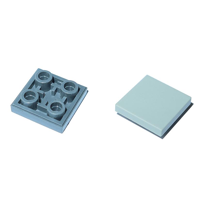 11203 Size 2x2 Reverse Light Panel Building Blocks Moc 2*2 Bricks Assemble Particles Smooth DIY Educational Creative Toy for Kid