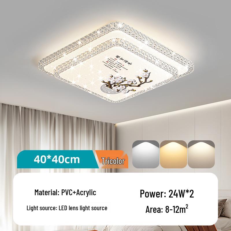 Lumină de plafon LED modernă 2025: Colecție elegantă pentru living și dormitor