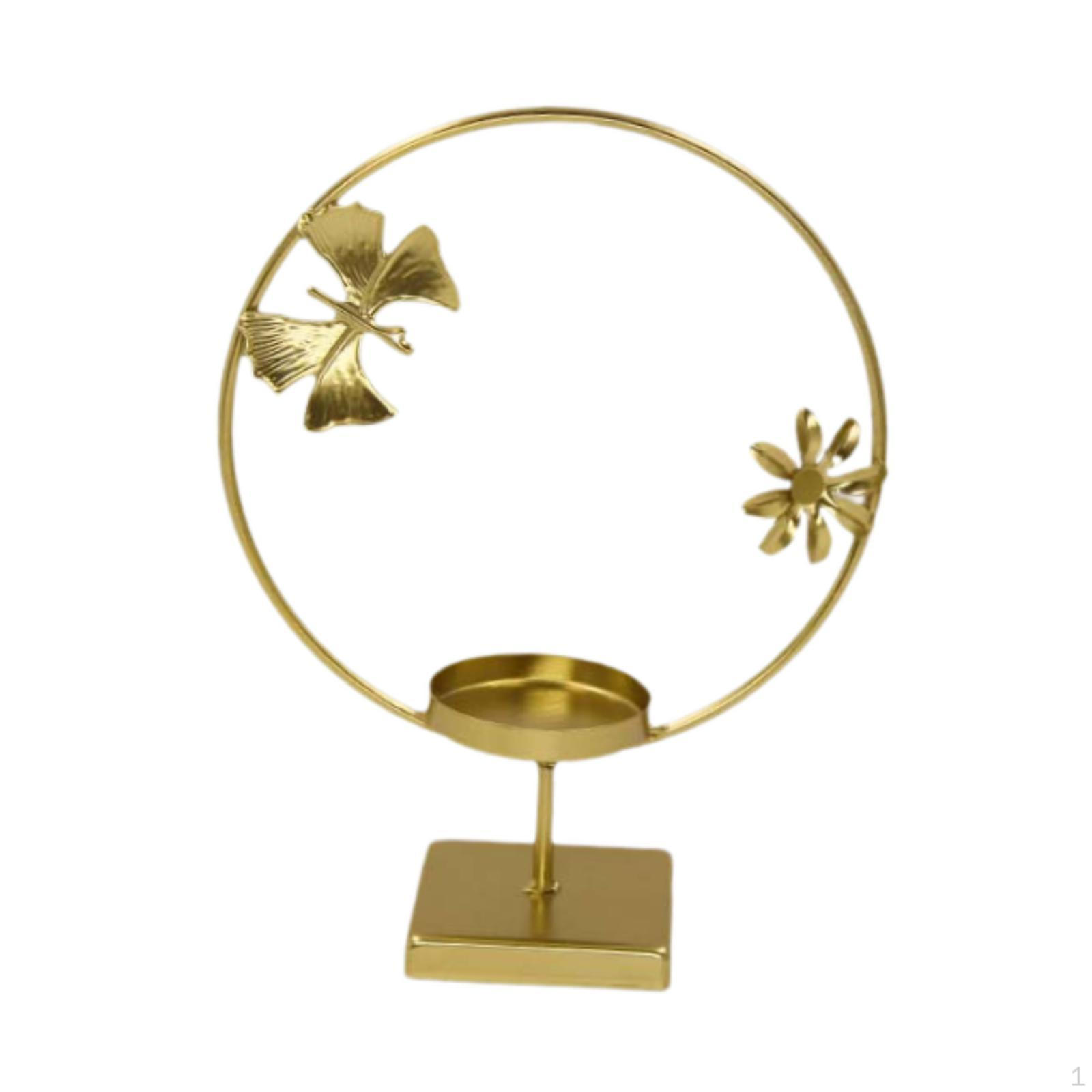 

Подсвечник Candelero, металлический подсвечник, декоративный поднос, для камина, гостиной, специальный Butterfly