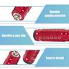1 Pair 6mm Aluminum Aolly Motorcycle Rearset Footrest Footpeg Motorbike Red