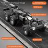 Remote Control Truck, 1 18 Scale 6WD All Terrain RC Car, 2.4GHz Off Road Vehicle with LED Lights for Outdoor Adventure