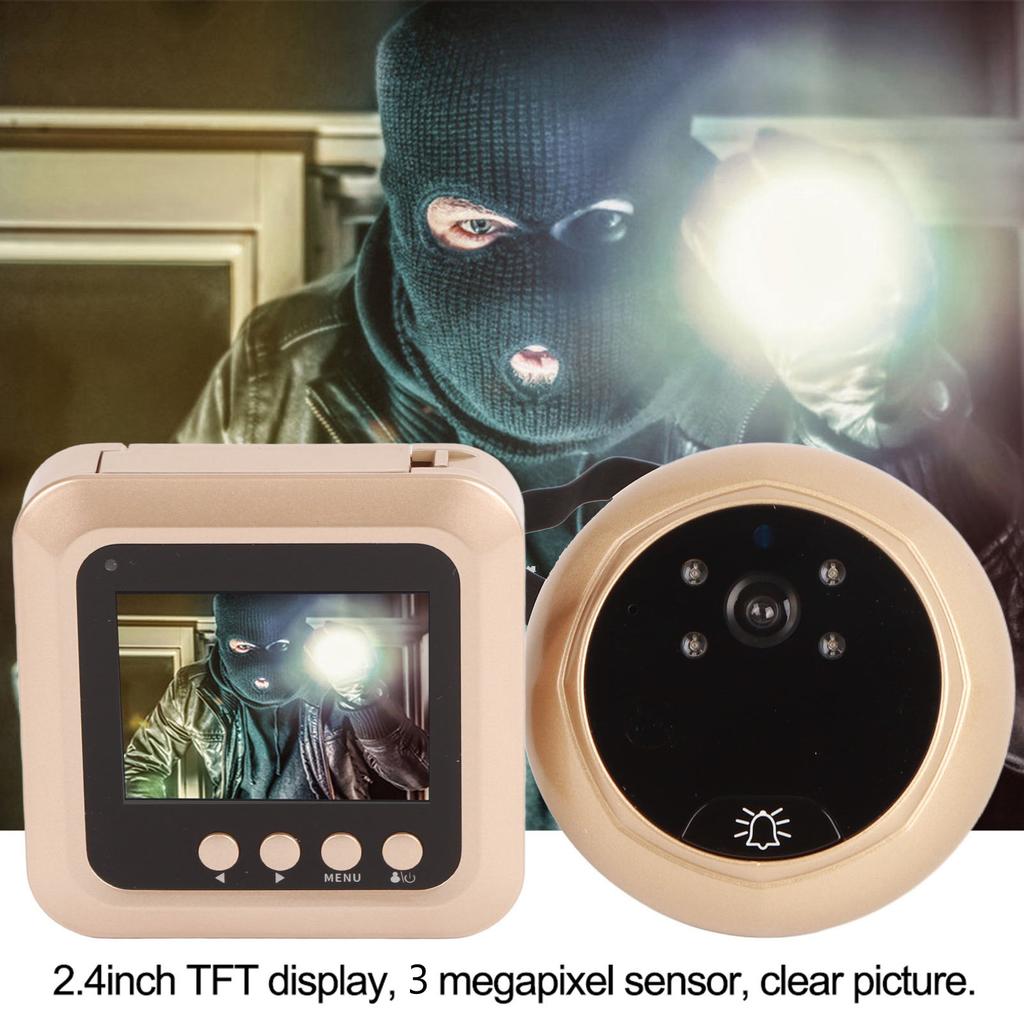2,4 Zoll 1080P Intelligente Elektrische Türklingel TFT Digitales Guckloch Sicherheitskamera Viewer