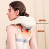 Rechargeable Trapezius & Cervical Neck Massager with Kneading & Heat Therapy