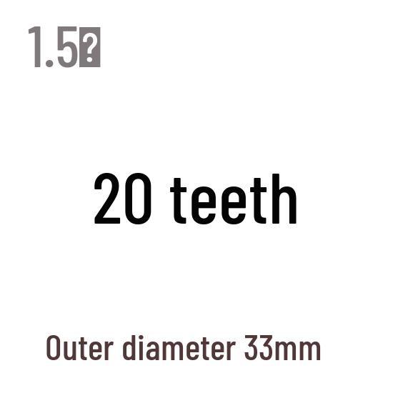 1,5M Modul Stirnrad, 13-120 Zähne, Stahl Zahnstange, 45 Stahl, Wärmebehandelt