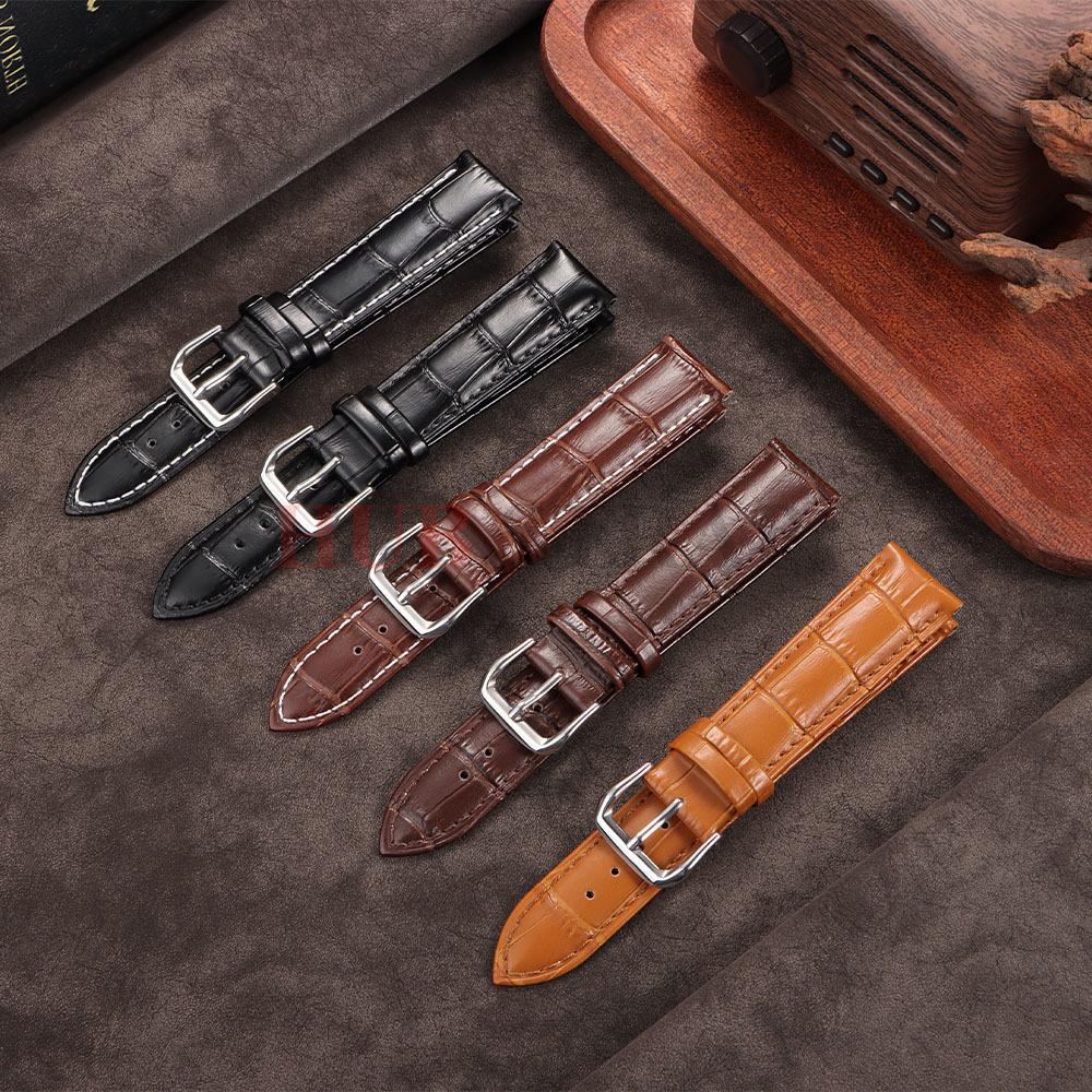 18mm 20mm 22mm Cowhide Strap for Seiko Universal Watch Band Bamboo Pattern for Omega for Men Women Watchband Watch Accessories