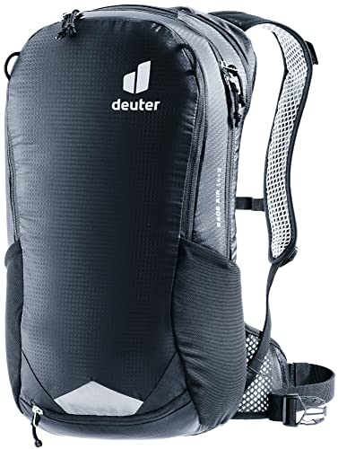 

Deuter Race Air 14 +3L Рюкзак для гірського велосипеда, гравійного велосипеда, туризму, щоденних поїздок на роботу, Чорний, 14+3 л