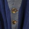 Brand new HB Long sleeve cardigan XL blue gray Men's Used