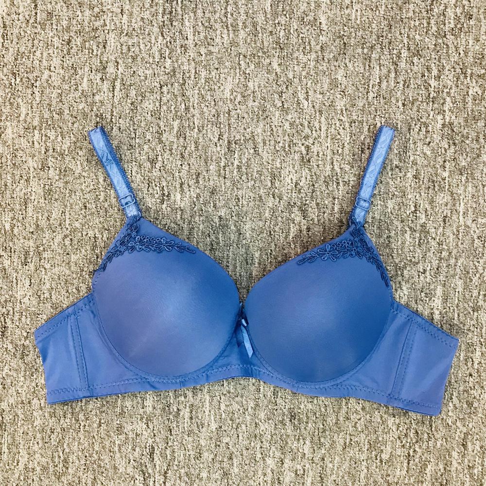 South East Asia gather underwear women's bra with steel ring upper support medium thick cup close breast anti sagging bra