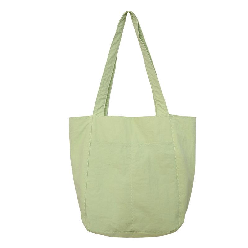 D Canvas Bag Small Blank Multi-color Portable Canvas Bag Solid Color Canvas Handbag Can Be Printed O