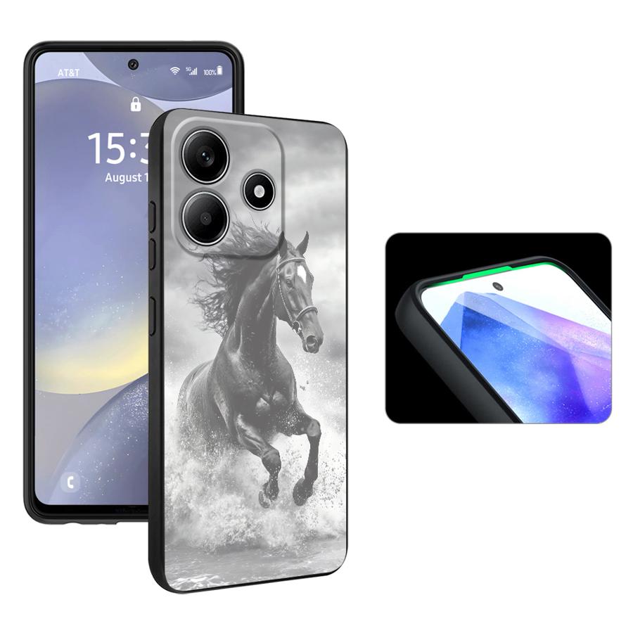 The Horse Phone Cover Case for Xiaomi Redmi Note 14 12C 13C 12S A3 A1 A2 A5 A4 13 Pro Plus 9 8 7 11S 14C K80 K40 10 12 11 Pro