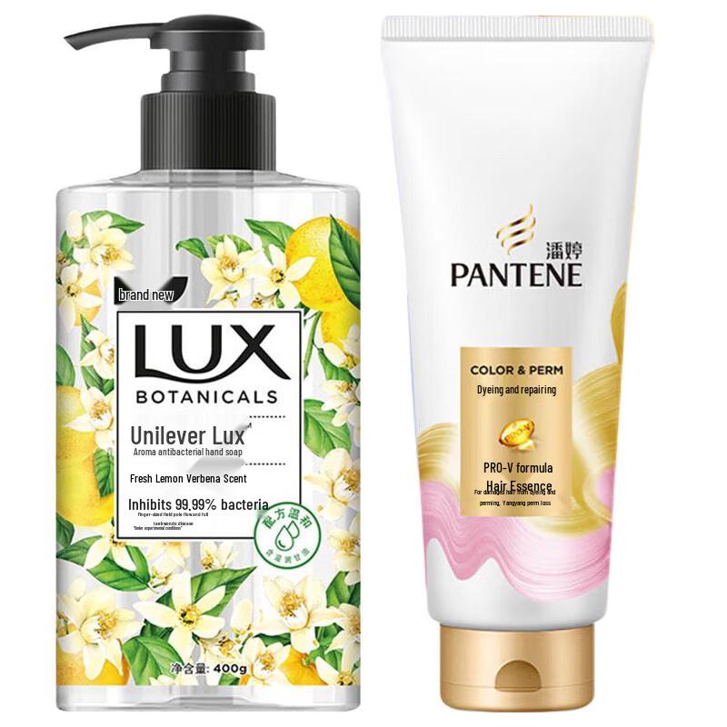 

LUX Duo: Гель для мытья рук и кондиционер для волос с лимонной вербеной