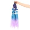 Lantern Braid Twist Braid Bulk Ponytail Extension Braided Ponytails Bubble Jumbo Braid  Party