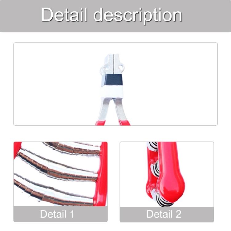 Badminton Racket Starting Clamp 3 Spring Wide Head Racquet Starter Stringing Tool Tennis Racket Starting Stringing Clamp