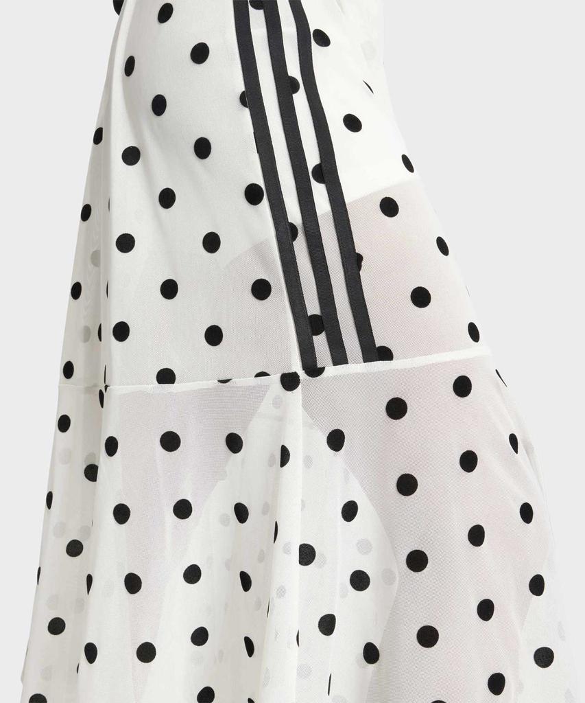 ADIDAS Sheer Polka Dot Skirt - White / Kv1176