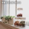 Official Takeya Original 6-Piece Storage Container Set: Three 300ml and Three 800ml Square Containers with Spoons. FRESHLOK Airtight, Airtight, Refrig