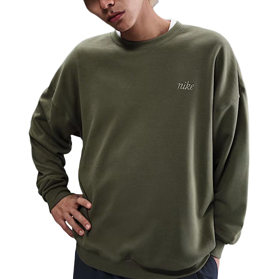 Nike Sweatshirt Men s Medium Olive IB8360-222- XXL
