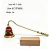 European Retro Handheld Candle Snuffer and Cover, Light Extinguisher Bell Tool, Perfect for Gifts.
