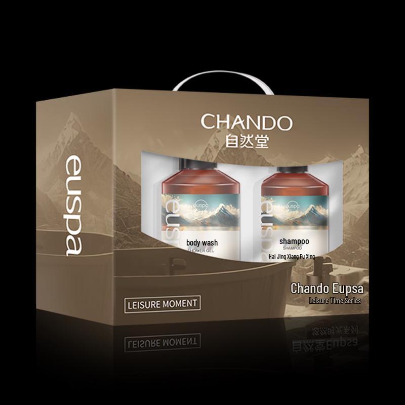 CHANDO euspa Leisurely Time Shampoo & Shower Gel Set