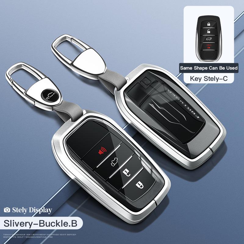 Toyota Key Case: Fits Highlander, Camry, Crown, Corolla, Prado, Reiz