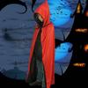 Single Layer Double Layer Adult Halloween Cloak Performance Costumes Hooded Cape Wizard Robe