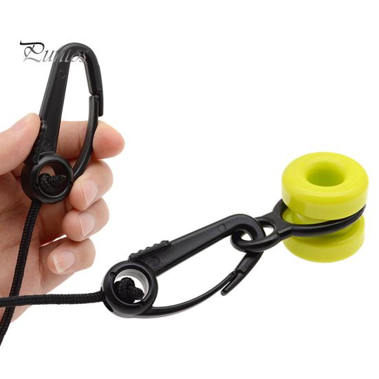 Kit Recuperador de Peso para Downrigger Cordón de 86 Pulgadas con Cornamusa de Enganche Pasacables para Pesca al Curricán y de Profundidad