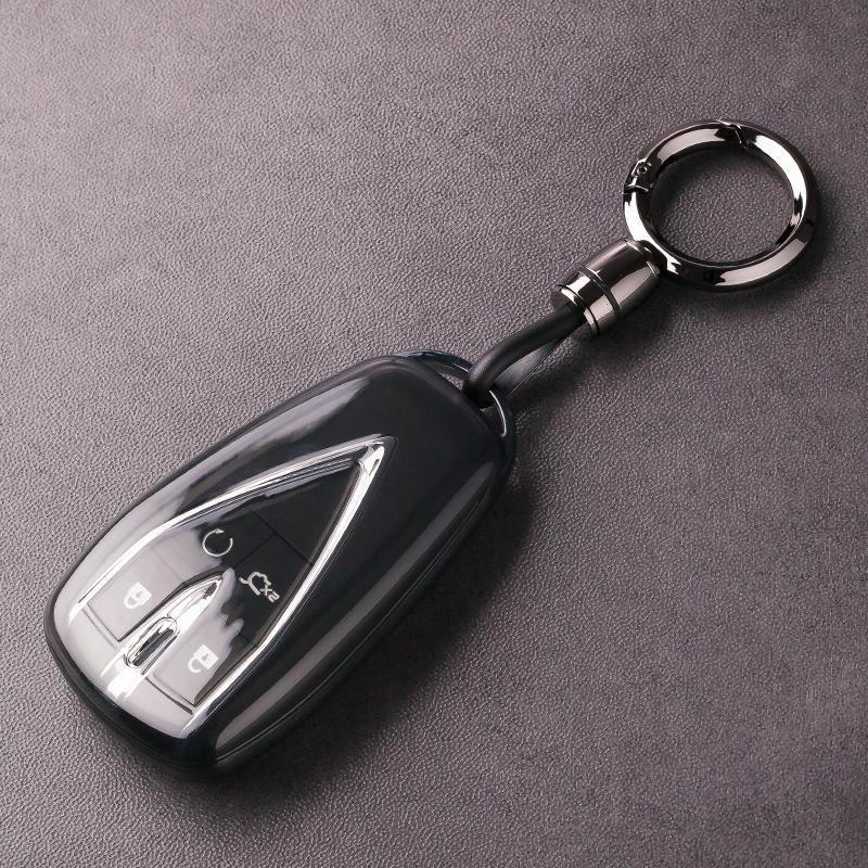 Autoschlüsselhülle für Changan UNI V, Yida, UNI-K, 3. Gen CS55 Plus, Schnalle 35, Herren CS75, Oushang X7