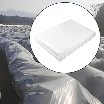 Greenhouse Sheeting Thick Weatherproof Waterproof Cover Hoop Covering Clear for Greenhouse Outdoor Agriculture Garden Farm