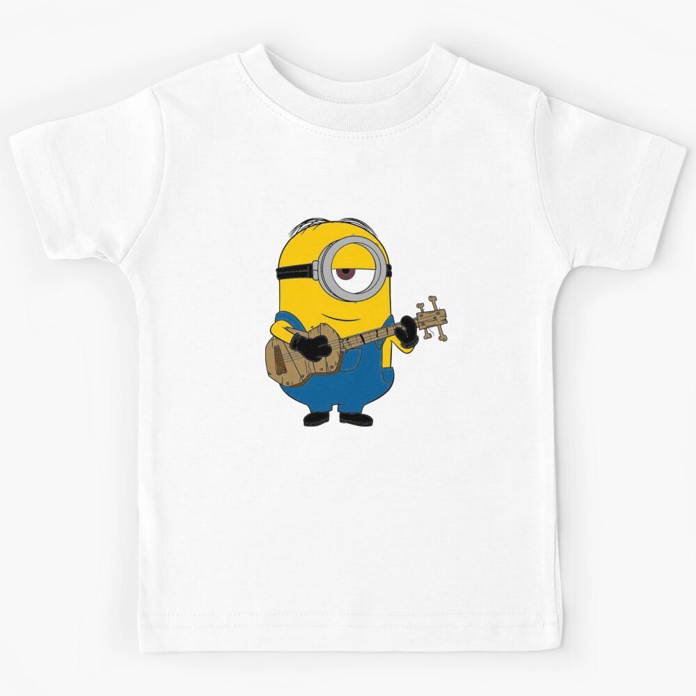 Minion with guitar Kids T-Shirt 120