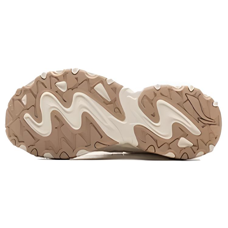 Li-Ning Buty casualowe Cat Paw Lite 2 Classic Wszechstronne Antypoślizgowe Zwiększona Wysokość Niskie Damskie sneaker Off-White AGCV452-4